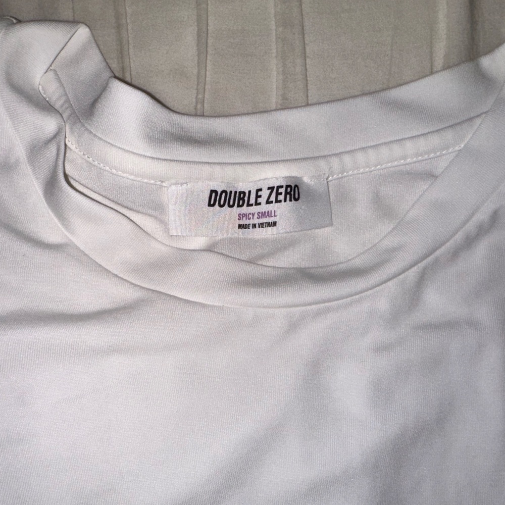 Double Zero White Tee